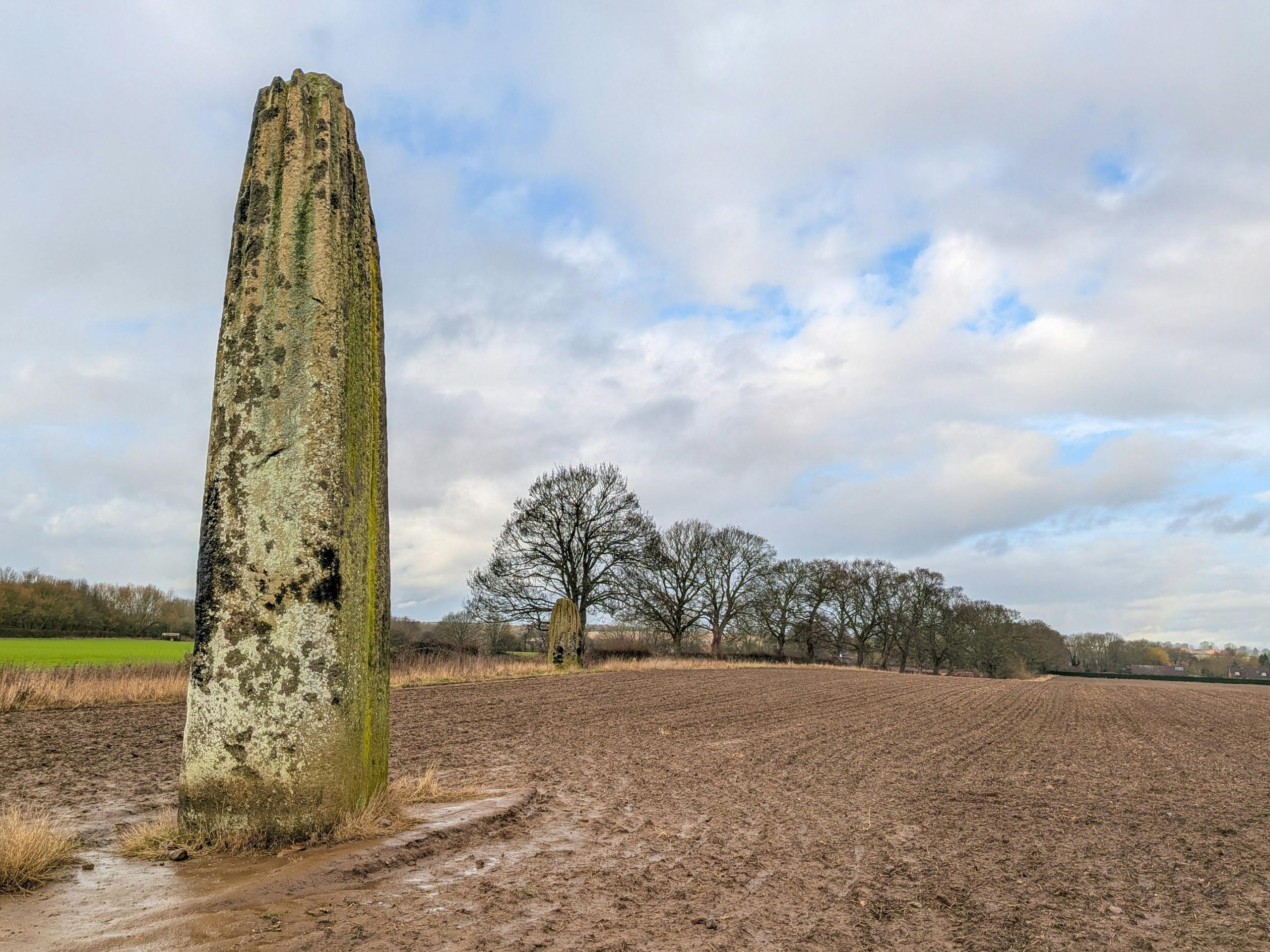 Menhir de Crifol en Morbihan
